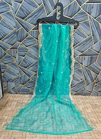 Elegant Banarasi Silk Jacquard Weave Dress Material with Dupatta For Women-thumb3