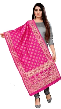 Elegant Banarasi Silk Jacquard Weave Dress Material with Dupatta For Women-thumb3