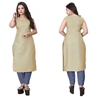 Stylish Soft Silk Kurta With Pant And Koti Set For Women-thumb1