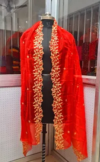 Elegant Banarasi Silk Jacquard Weave Dress Material with Dupatta For Women-thumb3