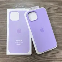 I Phone 15 Silicon Solid Back Cover-thumb1