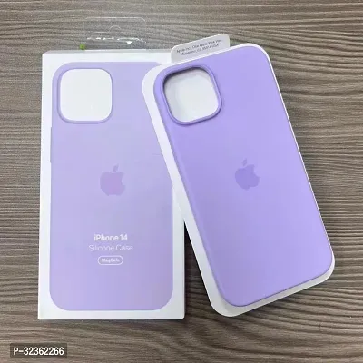 I Phone 15 Silicon Solid Back Cover-thumb2