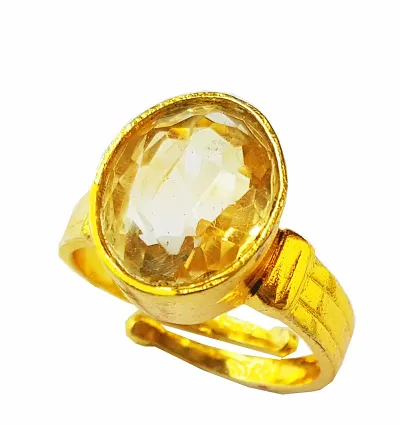 Beautiful Brass Stoned Ring For Women