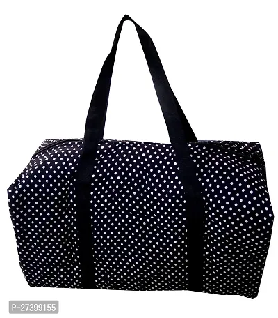 Beautiful Black Star Printed Small Travel Bag for Men and Women-thumb0