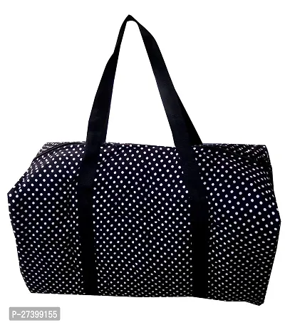 Beautiful Black Star Printed Small Travel Bag for Men and Women