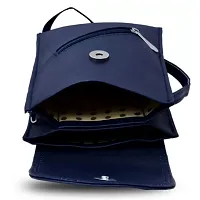 Women  Mobile pouch Black sling bag-thumb1