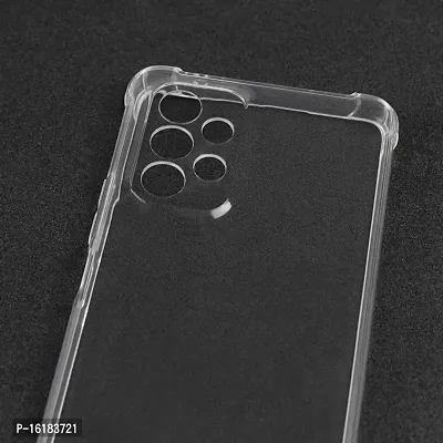 Mobcure Transparent Soft Silicone TPU Flexible Back Cover Compatible for Samsung Galaxy A73 5G - Clear-thumb5