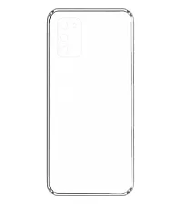 Mobcure Transparent Soft Silicone TPU Flexible Back Cover Compatible for Samsung Galaxy A03s - Clear-thumb3