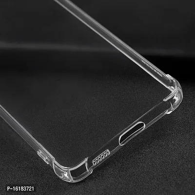 Mobcure Transparent Soft Silicone TPU Flexible Back Cover Compatible for Samsung Galaxy A73 5G - Clear-thumb4