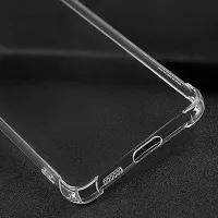 Mobcure Transparent Soft Silicone TPU Flexible Back Cover Compatible for Samsung Galaxy A53 5G - Clear-thumb3