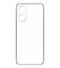 Mobcure Transparent Soft Silicone TPU Flexible Back Cover Compatible for Vivo Y02s - Clear-thumb2