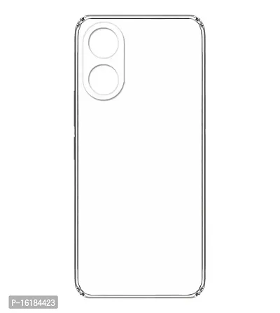 Mobcure Transparent Soft Silicone TPU Flexible Back Cover Compatible for Vivo Y02s - Clear-thumb3