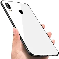 Mobcure Shockproof Mirror Glass Back Mobile Phone Case Covers for Xiaomi Redmi Y2 - White-thumb3