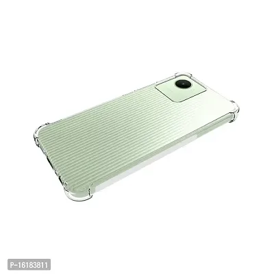 Mobcure Transparent Soft Silicone TPU Flexible Back Cover Compatible for Realme C30 - Clear-thumb4