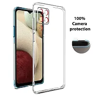 Mobcure Transparent Soft Silicone TPU Flexible Back Cover Compatible for Samsung Galaxy F62 - Clear-thumb1