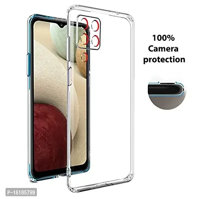 Mobcure Transparent Soft Silicone TPU Flexible Back Cover Compatible for Samsung Galaxy F62 - Clear-thumb2