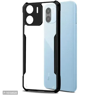 Mobcure Case Back Cover Shockproof Bumper Crystal Clear Camera Protection | Acrylic Transparent Eagle Cover for Redmi A1 2022