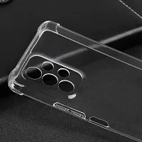 Mobcure Transparent Soft Silicone TPU Flexible Back Cover Compatible for Samsung Galaxy A73 5G - Clear-thumb1