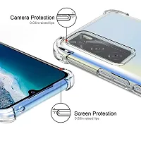 Nkarta Transparent Soft Silicone TPU Flexible Back Cover Compatible for Vivo V20 SE - Clear-thumb3