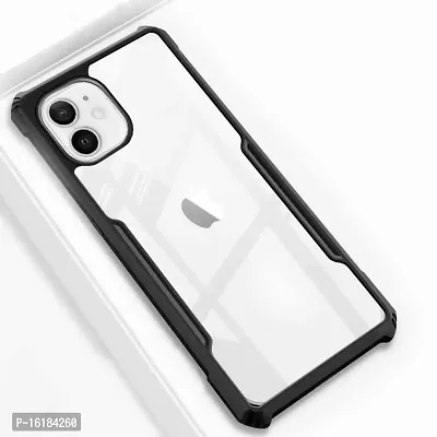 Mobcure Eagle Hybrid Transparent Shockproof Armor Bumper Transparent Case Cover for iPhone 11 Pro Max-thumb0