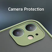 Mobcure Hard Matte Finish Smoke Case I Camera Protection I with Soft Side Frame Protective Back Case Cover for Redmi 9 Power - Dark Green-thumb2