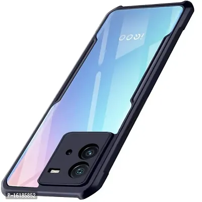 Mobcure Case Back Cover Shockproof Bumper Crystal Clear Camera Protection | Acrylic Transparent Eagle Cover for IQOO Neo 6 5G