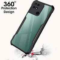 Mobcure Case Back Cover Shockproof Bumper Crystal Clear Camera Protection | Acrylic Transparent Eagle Cover for Redmi 9-thumb1