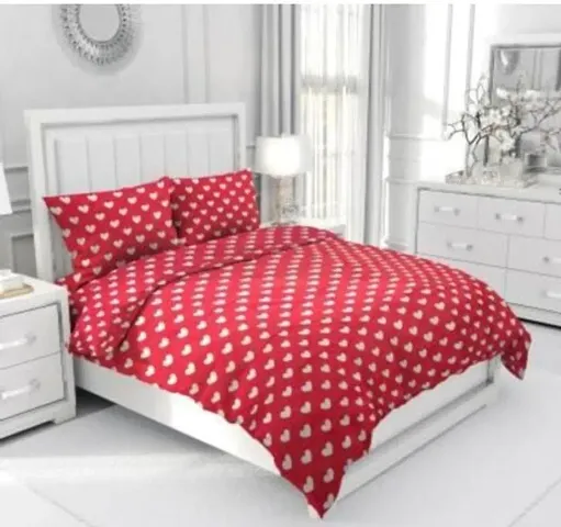 UBAV Prime Collection 190TC 1 Single Size (90X60) Bedsheet with 1 Pillow Cover (16x26) Color Design