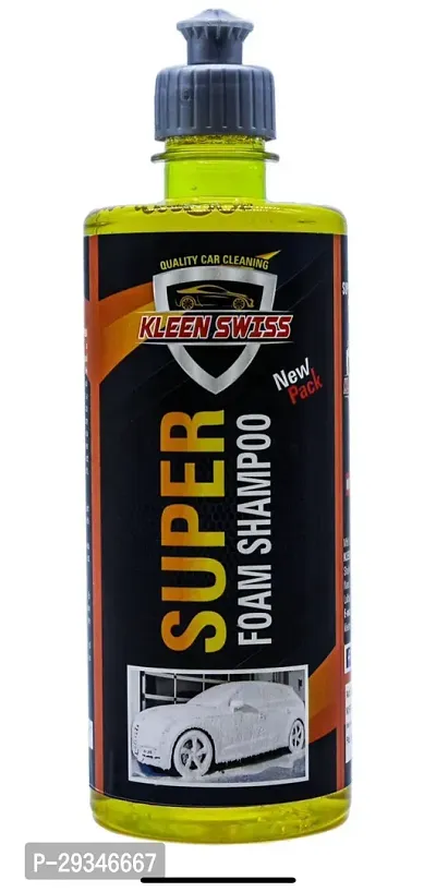 Kleen Swis Super Foam Shampoo to clean car and bikes Pack Of 1