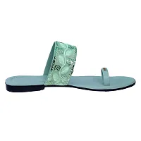 Women's Fashionable Flat Slippers  Flip Flops-thumb1