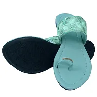 Women's Fashionable Flat Slippers  Flip Flops-thumb2