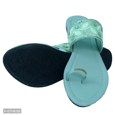 Women's Fashionable Flat Slippers  Flip Flops-thumb3