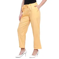 NKSA FASHION Women  Girls Regular  Relax Fit Pant for Outdoor and Indoor,Home Wear,Casual Wear Fabric Type Rayon Pattern Type Solid  Soft in Colour (NKSA-PANT-01)-thumb3