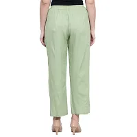 NKSA FASHION Women  Girls Regular  Relax Fit Pant for Outdoor and Indoor,Home Wear,Casual Wear Fabric Type Rayon Pattern Type Solid  Soft in Colour (NKSA-PANT-01)-thumb1