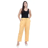 NKSA FASHION Women  Girls Regular  Relax Fit Pant for Outdoor and Indoor,Home Wear,Casual Wear Fabric Type Rayon Pattern Type Solid  Soft in Colour (NKSA-PANT-01)-thumb4