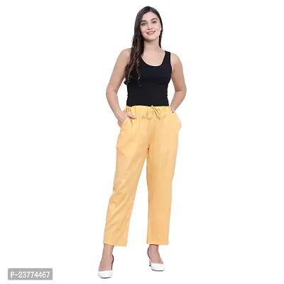 NKSA FASHION Women  Girls Regular  Relax Fit Pant for Outdoor and Indoor,Home Wear,Casual Wear Fabric Type Rayon Pattern Type Solid  Soft in Colour (NKSA-PANT-01)-thumb5