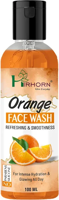 Orange With Vitamin E And Bearberry Tan Removal For Oily Skin Face Wash Pack Of 1-thumb2