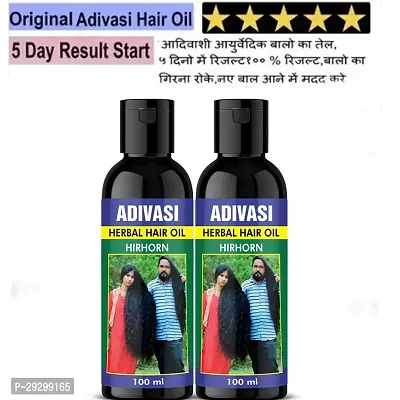 Natural Hair Oil For Unisex Pack Of-2