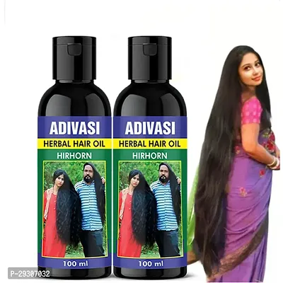 Natural Hair Oil For Unisex Pack Of-2-thumb0