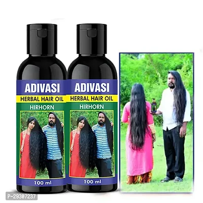 Natural Hair Oil For Unisex Pack Of-2-thumb0