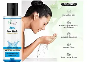 Aqua For All Skin Types, Dry Skin, Combination Skin, Oily Skin, Normal Skin, Sensitive Skin Face Wash 100ML-thumb1