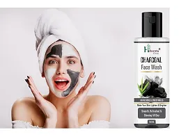 Charcoal  Anti dullness, nbsp;Sun Protection  and  Tan Removal  Face  Wash 100ML-thumb3