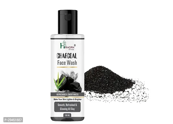 Charcoal  Glow, Deep Cleansing,  Refreshing  and  Anti-dullness  Cleanser For Men  Women Face Wash 100ML-thumb4