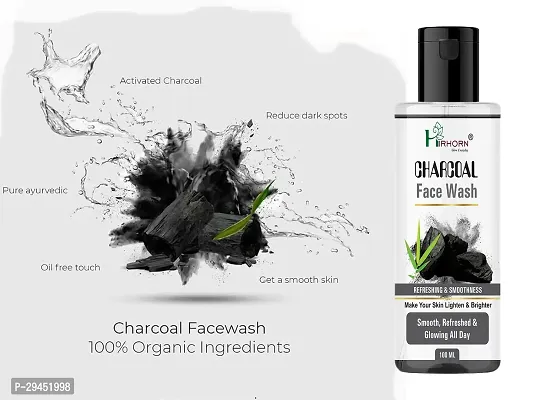 Charcoal  Pimples, Deep Cleansing ,Oil Control,  and Anti-acne Face Wash 100ML-thumb4