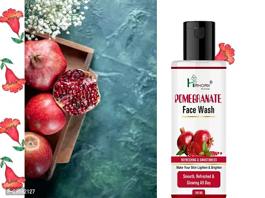 Nature Refreshing with Organic Pomegranate Face Wash100ML