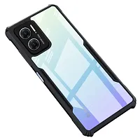 GoldFox Xiaomi Redmi 11 Prime Case Back Cover Shockproof Bumper Crystal Clear | 360 Degree Protection TPU+PC | Camera Protection | Acrylic Transparent Eagle Cover for Xiaomi Redmi 11 Prime-thumb2