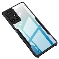 GoldFox Poco M4 Pro ( 5G ) Case Back Cover Shockproof Bumper Crystal Clear Camera Protection | Acrylic Transparent Eagle Cover for Poco M4 Pro ( 5G )-thumb3