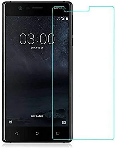 GoldFox Molded Gorilla Glass Temper compatible for Nokia 5 (Transparent)