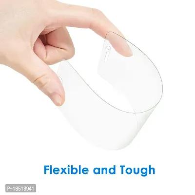 GoldFox Molded Gorilla Glass Temper compatible for Realme 5 Pro (Transparent)-thumb4