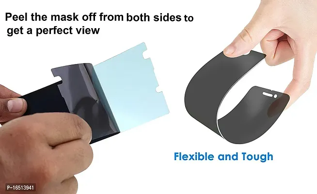 GoldFox Molded Gorilla Glass Temper compatible for Realme 5 Pro (Transparent)-thumb3